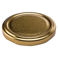 Крышка винтовая д.58 мм Золото, 10 шт Золотой - фото