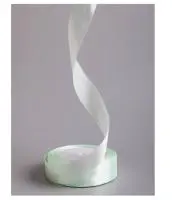 Лента атласная 25мм*25ярд JD зеленый чай Зеленый - фото