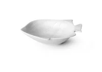 Тарелка фарфоровая сервировочная Menage, 14х9 см AT-K3133 Белый - фото