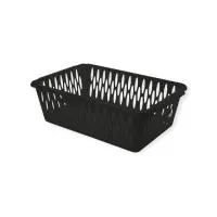 Корзинка для хранения Keeplex Black M 30х19,5х9,5см, KL201210621 (39) Черный - фото