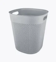 Корзина для бумаг OSLO 16л серый шторм, арт. PT1354СШ-8  - фото