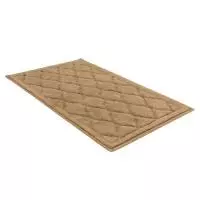Универсальный хлопковый коврик SHAHINTEX BAMBOO LUX 60*100 шоколадный 37 Коричневый - фото