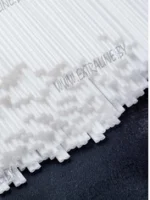 Соломка 6*180 ДВОЙНАЯ Coffee-stick 1/25  белая Белый - фото