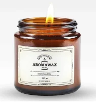 Аромасвеча AromaWax Кедр и шафран 120мл (20)  - фото