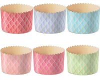 Форма бумажная 200мл ОРИГАМИ d90xh90мм 1/5  - фото