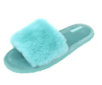 Туфли домашние женские открытые HR942-004-1 (мятный, 39 (QR)) Мятный - фото