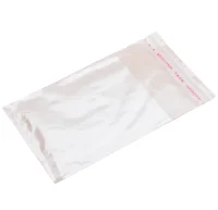 Пакет с клеевым клапаном 10*15+3 1/250 25мк, БОПП Прозрачный - фото