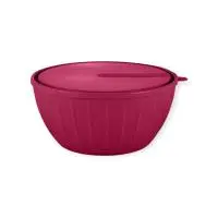 Салатник Sugar&Spice Vanilla с крышкой 2,8л брусника, SE186711054 (14) Бордо - фото