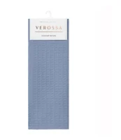 Полотенце вафельное Verossa 40/70 деним, 240 гр/м2  - фото