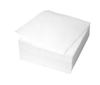 Салфетки бумажные белые Бюджет, пакет 48 упаковок по 100шт Белый - фото