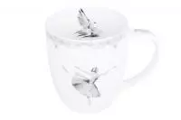 Кружка БАЛЕТ 420мл YQ2116-14M Белый - фото