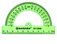 Транспортир 10см 180° ассорти 031919  Микс - фото