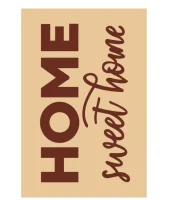 Коврик придверный Dekorelle LAPSHA 40X60см, в ассортименте Микс - фото