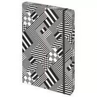Записная книжка А5 80л ЛАЙТ, кожзам, Greenwich Line "Urban. Pattern", тон блок, цветной срез  - фото