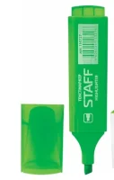 Текстовыделитель STAFF EVERYDAY HL-728, ЗЕЛЕНЫЙ, линия 1-5 мм, 150727 Зеленый - фото