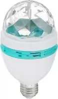 Лампа "Диско" VEGAS, 3 разноцветных LED лампы, цоколь Е27 220V/48/12, арт. 55099 Лампа "Диско" VEGAS, 3 разноцветных LED лампы, цоколь Е27 220V/48/12, арт. 55099  - фото