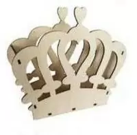 Ящик-корона для цветов 28,5 х 9,1 х 22,7 см без 8м036  - фото