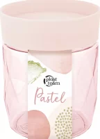 Банка для сыпучих продуктов Plast Team Pastel 0,5л персиковая карамель, PT170110040 Персиковый - фото