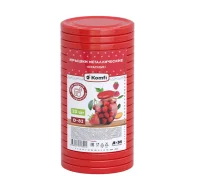 Крышка винтовая д.82 красная 1/20 (36) Красный - фото