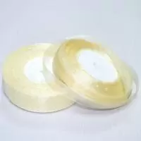 Лента тканная органза Бежевый, 12мм*50Y, арт. F014-40/1008 Бежевый - фото