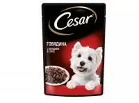 Cesar говядина с овощами 85 грамм  - фото