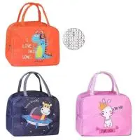 Термосумка "Яркий принт" 23х14х19 см, 00-6256 Разноцветный - фото