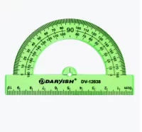 Транспортир 10см 180° ассорти DV-12038 (36) Darvish Микс - фото