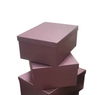 Kоробка K485 12*18*5 Бордо - фото