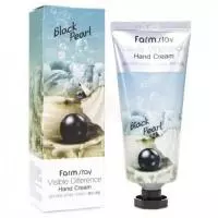 KR/ FarmStay Крем для рук Visible Difference Hand Cream Black Pearl (Черный жемчуг), 100мл  - фото