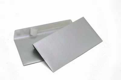 Конверт E65 COCKTAIL металлик серебро 52120MS, 5 шт Серебро - фото