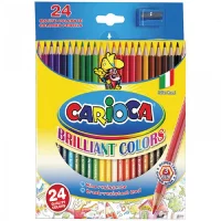 Карандаши цветные Carioca, 24 цвета 40381  - фото