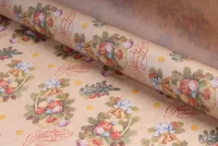 Бумага крафт НГ "Ёлочные корзинки" 72см*1м 40г/м2, 1ШТ 36044  - фото