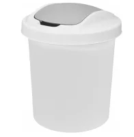 Контейнер для мусора Vogue 12л белый, арт. SV4044БЛ Белый - фото