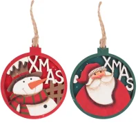 Подвески новогодние в наборе 2шт DV-C-285 (1) Darvish  - фото