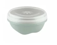 Банка с завинчивающейся крышкой "ECO STYLE" 0,58Л (Зеленый флэк), 43117593695 Зеленый - фото