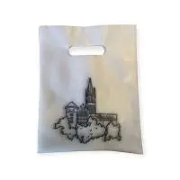 Пакет 20*24 см, (Калининград) 70 мкм.,ПСД, полупрозрачный, 1+0 Белый - фото