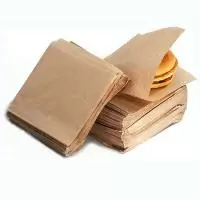 Пакет бумажный для гамбургера коричневый, 100 шт Коричневый - фото