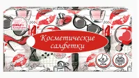 Салфетки косметические нон-стоп “Семья и комфорт" в коробке, 2-сл, 100шт, арт. 274404 Белый - фото