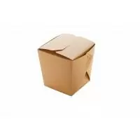 Коробка картонная для лапши 460мл "ECO NOODLES", 50 шт  - фото