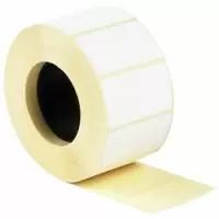 Этикетка 43*25 мм ТермоЭко, по 1000 шт/рул. (5 рул./уп.) Белый - фото