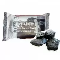 KR/ Мыло-пилинг Charcoal (Древесный уголь), 150 грамм  - фото