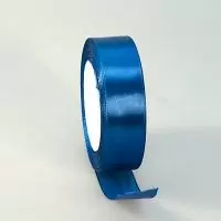 Лента тканная атласная 19мм*25Y Синяя, арт. 0925-39/40, F014-19/40  - фото