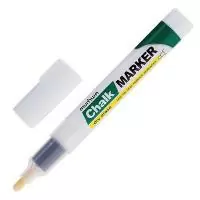 Маркер меловой MUNHWA "Chalk Marker" сухостираемый, 3мм, на спиртовой основе Белый - фото