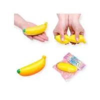 Игрушка-антистресс "Банан", 00-6419 Желтый - фото
