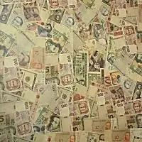 Бумага 1*70 дизайнерская "Деньги" 78г/м2  - фото