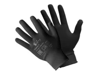 ПАРА Перчатки нейлоновые черные "Для сборочных работ" 10(XL) KNEL0102  Черный - фото