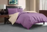 Комплект постельного белья "Гармония в душе", ЕВРО, 100% хлопок, поплин  - фото