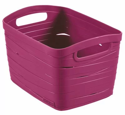 Корзина для хранения 270*210*170 фиолетовая Фиолетовый - фото
