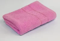 Полотенце ЮНОНА 50х90. 360гр./м2, фламинго Розовый - фото