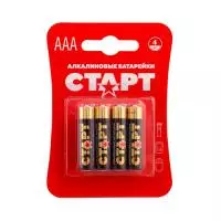 Элемент питания СТАРТ LR03-BL4 (40/720) блистер 4 шт.  - фото